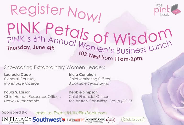 PINK Petals of Wisdom Women’s Business Lunch