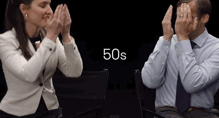 Watch This Sweet Couple Age 70 Years In Six Minutes